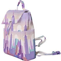 New York Skyline Cityscape Nyc New York City Buckle Everyday Backpack