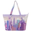 New York Skyline Cityscape Nyc New York City Full Print Shoulder Bag View1