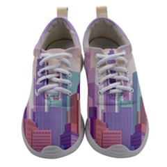 New York Skyline Cityscape Nyc New York City Women Athletic Shoes