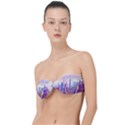 New York Skyline Cityscape Nyc New York City Classic Bandeau Bikini Top  View1