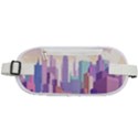 New York Skyline Cityscape Nyc New York City Rounded Waist Pouch View1