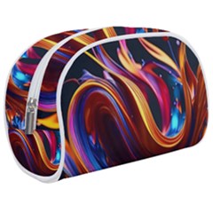 Waves Splash Liquid Paint Wall Make Up Case (medium) by Jancukart