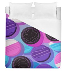 Cookies Chocolate Cookies Sweets Snacks Baked Goods Duvet Cover (queen Size)