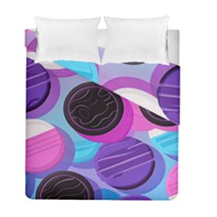 Cookies Chocolate Cookies Sweets Snacks Baked Goods Duvet Cover Double Side (full/ Double Size) by Jancukart