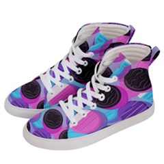 Cookies Chocolate Cookies Sweets Snacks Baked Goods Women s Hi-top Skate Sneakers by Jancukart