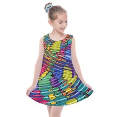 Waves Particles Vibration Atom Physics Technology Kids  Summer Dress