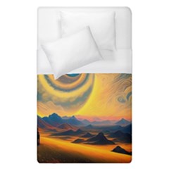 Surrealist Fantasy Dream Moon Space Duvet Cover (single Size)