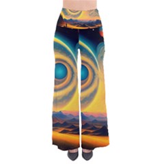 Surrealist Fantasy Dream Moon Space So Vintage Palazzo Pants