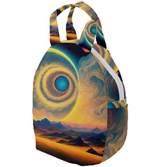 Surrealist Fantasy Dream Moon Space Travel Backpacks