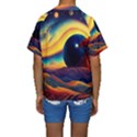 Surrealist Fantasy Dream Nature Kids  Short Sleeve Swimwear View2