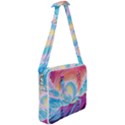 Waves Ocean Sea Tsunami Nautical 9 Cross Body Office Bag View2