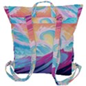 Waves Ocean Sea Tsunami Nautical 9 Buckle Up Backpack View3