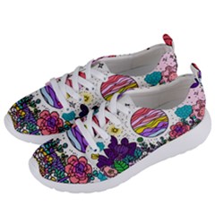 Rainbow Fun Cute Minimal Doodle Drawing Women s Lightweight Sports Shoes