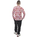 Watercolor Strawberry Men s Pique Long Sleeve Tee View2