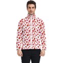 Watercolor Strawberry Men s Bomber Jacket View1