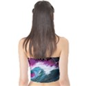 Tsunami Waves Ocean Sea Nautical Nature Water Unique Tube Top View2