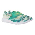 Waves Ocean Sea Tsunami Nautical 90 Women s Slip On Sneakers View3