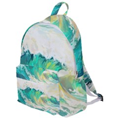 Waves Ocean Sea Tsunami Nautical 90 The Plain Backpack by Jancukart