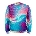 Tsunami Waves Ocean Sea Nautical Nature Water 6 Men s Sweatshirt View1