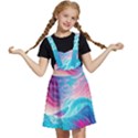 Tsunami Waves Ocean Sea Nautical Nature Water 6 Kids  Apron Dress View1