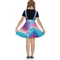 Tsunami Waves Ocean Sea Nautical Nature Water 6 Kids  Apron Dress View4