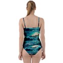 Tsunami Waves Ocean Sea Nautical Nature Water 5 Sweetheart Tankini Set View2