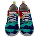 Tsunami Waves Ocean Sea Nautical Nature Water 9 Women Athletic Shoes View1