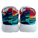 Tsunami Waves Ocean Sea Nautical Nature Water 9 Women Athletic Shoes View4