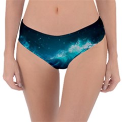 Tsunami Waves Ocean Sea Nautical Nature Water 7 Reversible Classic Bikini Bottoms by Jancukart