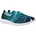 Tsunami Waves Ocean Sea Nautical Nature Water 7 Men s Slip On Sneakers View3