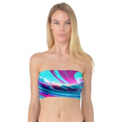 Tsunami Waves Ocean Sea Nautical Nature Water 3 Bandeau Top by Jancukart