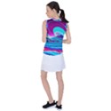 Tsunami Waves Ocean Sea Nautical Nature Water 3 Women s Sleeveless Sports Top View2