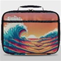 Waves Ocean Sea Tsunami Nautical 6 Full Print Lunch Bag View1