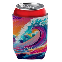 Tsunami Waves Ocean Sea Nautical Nature Water 2 Can Holder by Jancukart