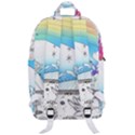 Rainbow Fun Cute Minimal Doodle Drawing 2 Classic Backpack View3