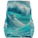 Tsunami Waves Ocean Sea Nautical Nature Water Tidal Car Seat Back Cushion  View2