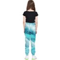 Tsunami Waves Ocean Sea Nautical Nature Water Tidal Kids  Elastic Waist Pants View2