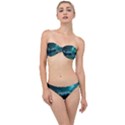 Waves Ocean Sea Tsunami Nautical 2 Classic Bandeau Bikini Set View1