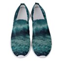 Waves Ocean Sea Tsunami Nautical 2 Women s Slip On Sneakers View1