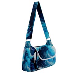 Tsunami Waves Ocean Sea Nautical Nature Water Arts Multipack Bag by Jancukart