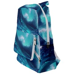 Tsunami Tidal Wave Ocean Waves Sea Nature Water Travelers  Backpack