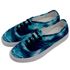 Tsunami Tidal Wave Ocean Waves Sea Nature Water Men s Classic Low Top Sneakers by Jancukart