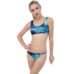 Tsunami Tidal Wave Ocean Waves Sea Nature Water The Little Details Bikini Set