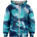 Tsunami Tidal Wave Ocean Waves Sea Nature Water Kids  Zipper Hoodie Without Drawstring View1