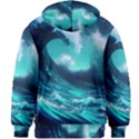 Tsunami Tidal Wave Ocean Waves Sea Nature Water Kids  Zipper Hoodie Without Drawstring View2