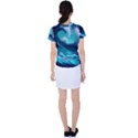 Tsunami Tidal Wave Ocean Waves Sea Nature Water Women s Sports Top View2