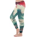 Storm Tsunami Waves Ocean Sea Nautical Nature 2 Classic Winter Leggings View2