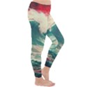 Storm Tsunami Waves Ocean Sea Nautical Nature 2 Classic Winter Leggings View3