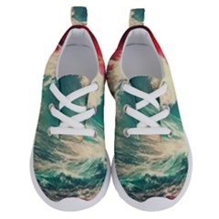 Storm Tsunami Waves Ocean Sea Nautical Nature 2 Running Shoes