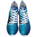 Forrest Jungle Blue Artwork Men s Lightweight High Top Sneakers View1